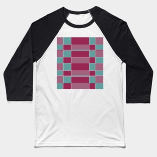 Geometic pattern Baseball T-Shirt